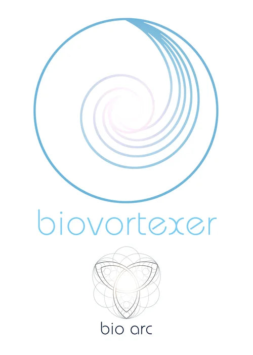 BIOVORTEXER MAX FLOW, 1½-inch model, COHERENT WATER TECHNOLOGY.  Water Filter inset, Traditionally cast with pure copper and silver.